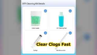 EPSON প্রিন্ট হেডের জন্য DTF অগ্রভাগ ক্লিনার